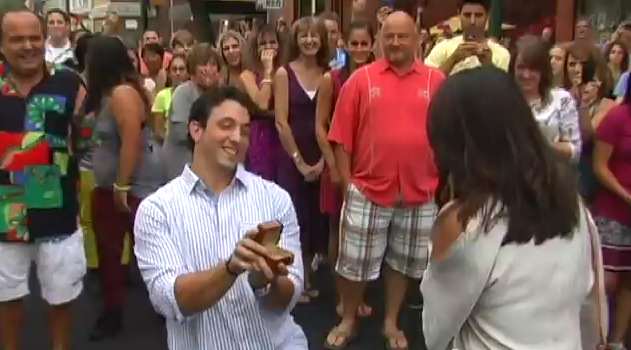 Alex & Joey -- The Flash Mob Proposal