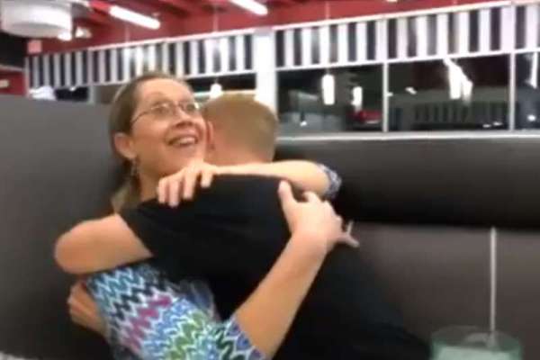 Military Mother Gets a Surprise Visit From Her Son