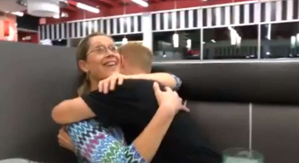 Military Mother Gets a Surprise Visit From Her Son