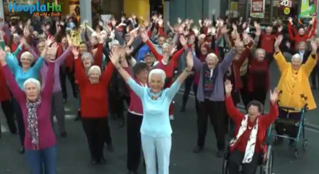 Dancing Seniors Bust a Move