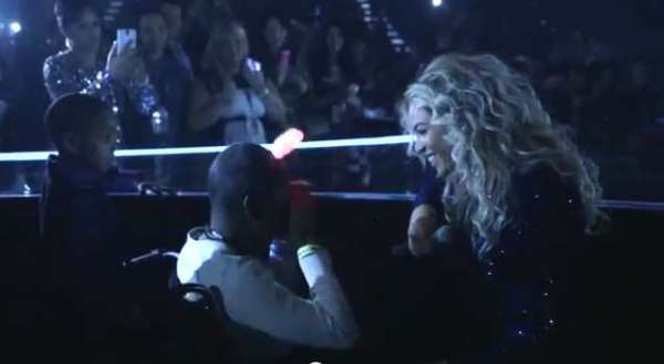 Beyonce grants a wish to a dying girl