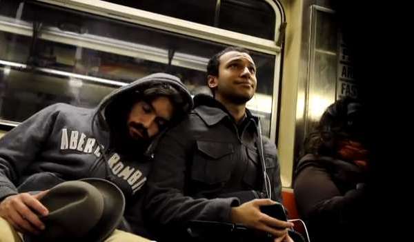 Sleeping On Strangers On The Subway