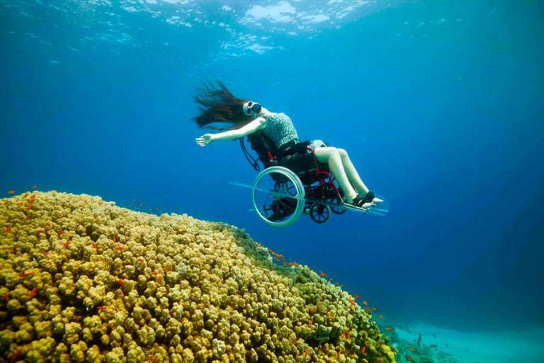 Amazing Underwater Wheelchair Video Challenge Us To Redefine 'Disability'