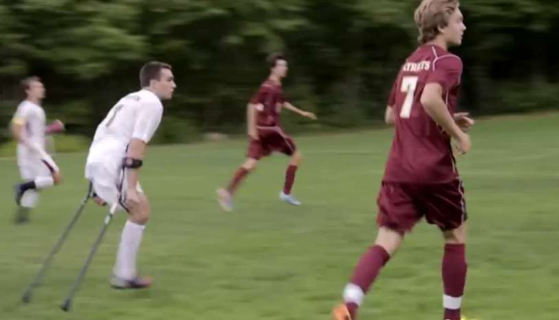 Boy With One Leg Grows Up Into A Sports Star