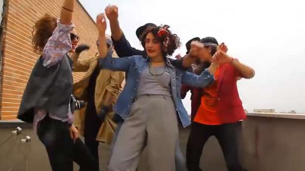 iranians happy video