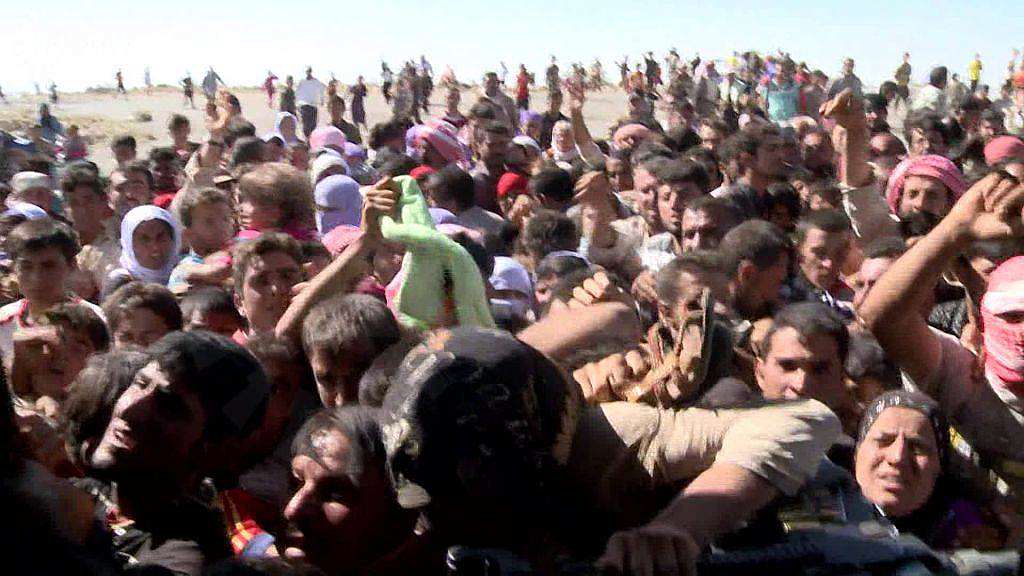 helicopter gives aid