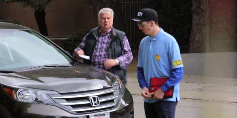 parking ticket prank