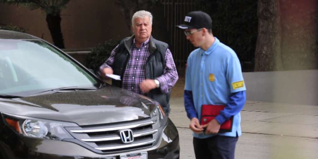 parking ticket prank