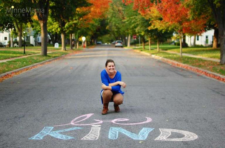 kindness in chalk