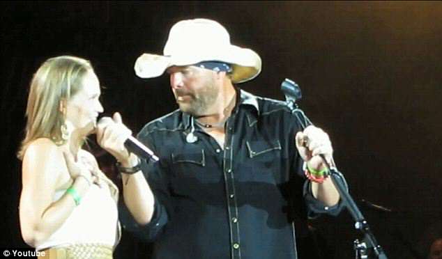 toby keith and woman