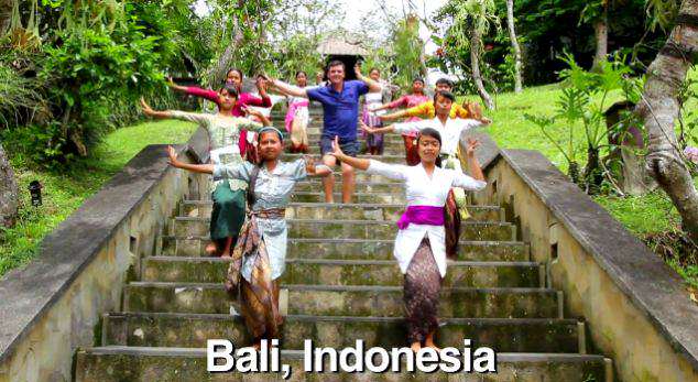 matt dancing around the world