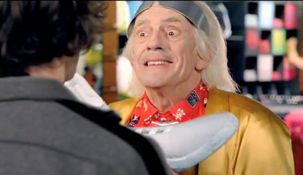 doc brown shoe commercial