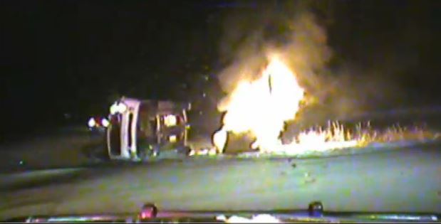 good-samaritan burning wreck