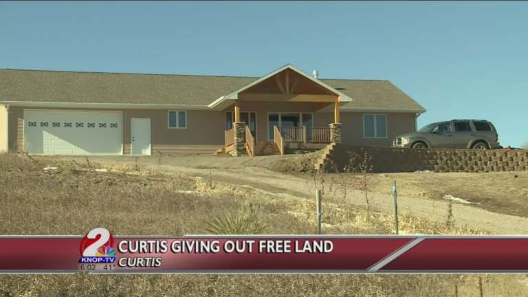 curtis giving out free land