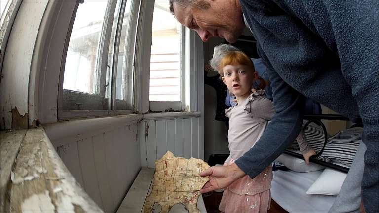 six year old finds treasure