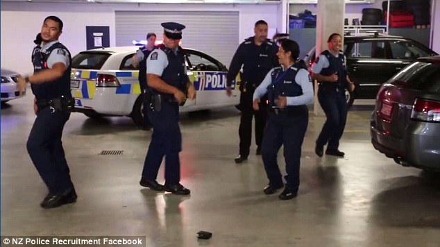 police recruitment video