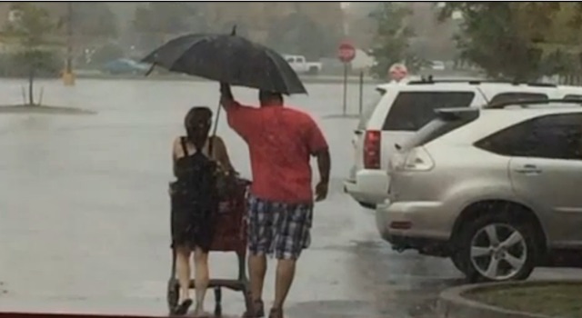 photo of man umbrella