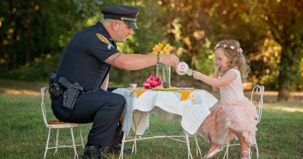 officer tea party