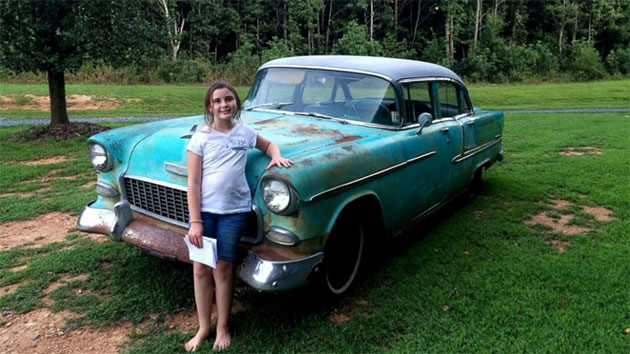 ten year old buys dream car