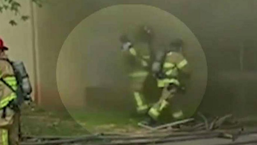 firefighter catches baby
