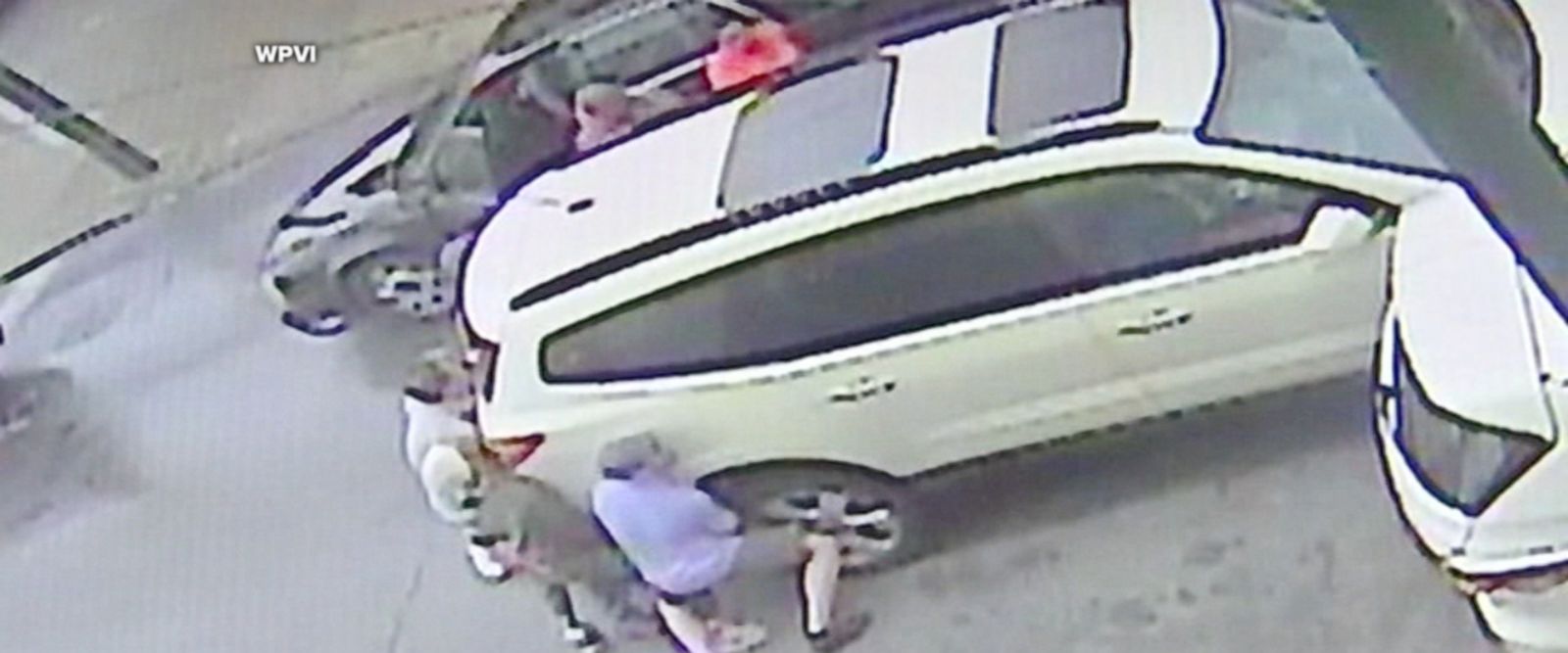 bystanders lift suv off little girl