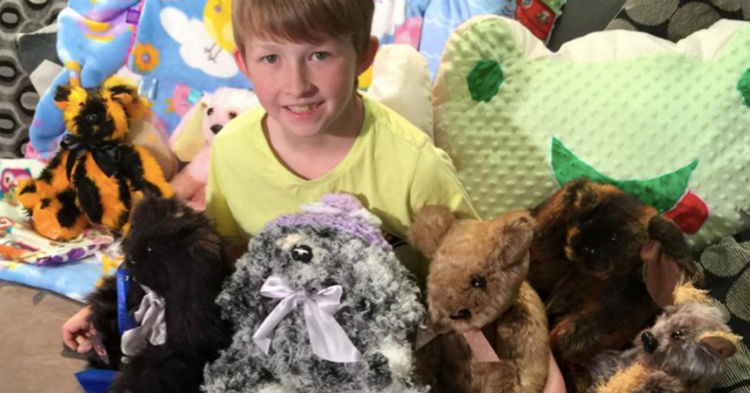 sewing teddy bears for sick kids