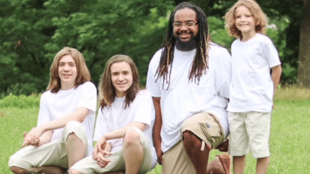 single dad adopts 3