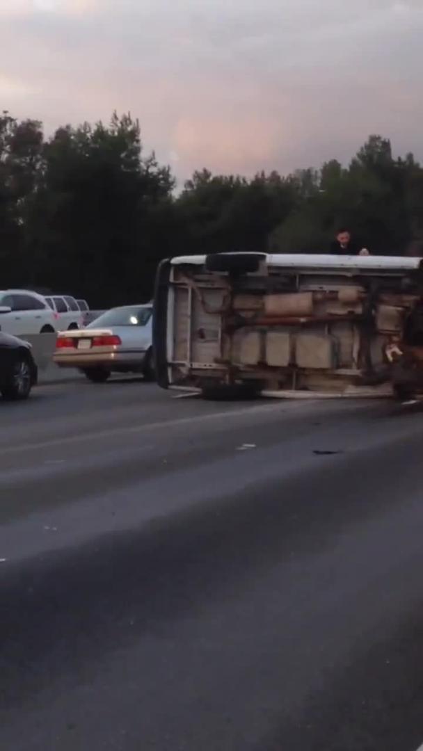 samaritans overturn van