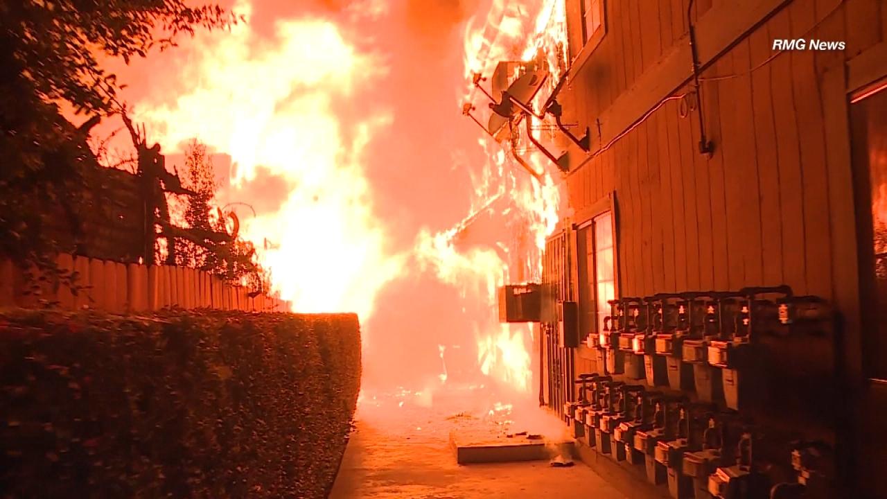 apartment fire
