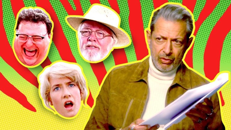 jeff goldblum plays every role in Jurassic Park