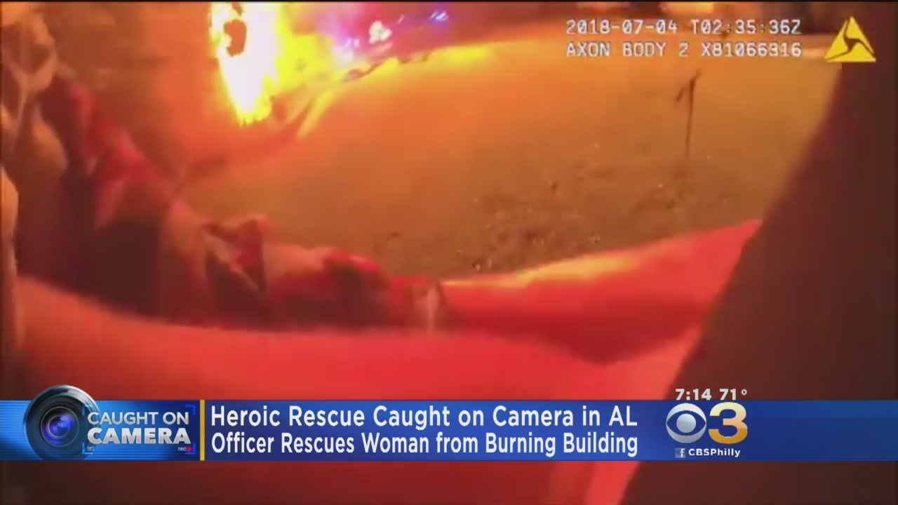 police caught on camera