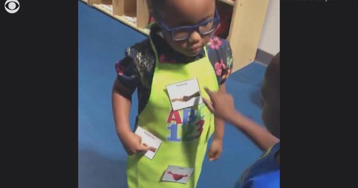 routine morning handshake in pre-k class