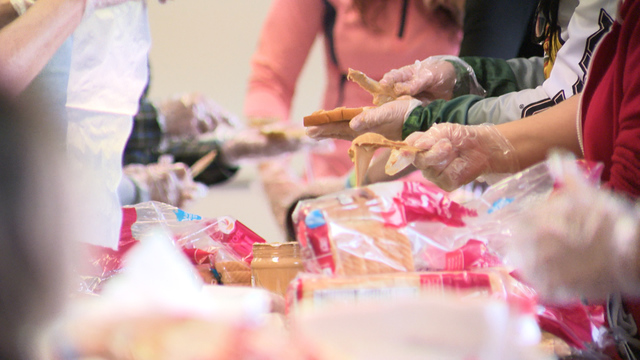 sandwhich making