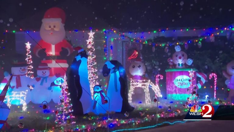daughter makes christmas display dream come true