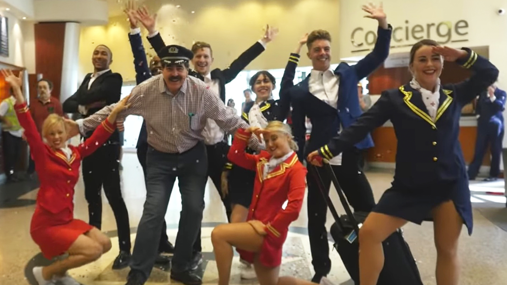 pilot flash mob