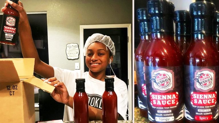 15 year old entrepreneur sauce business