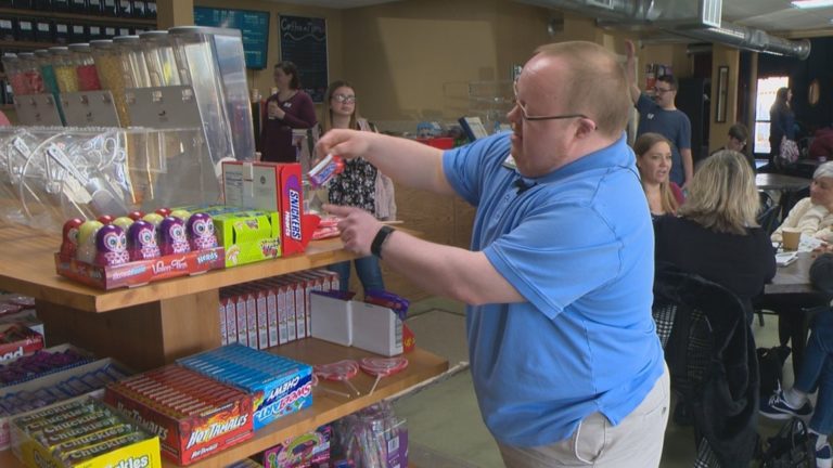 candy shop hires special needs