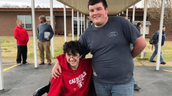 teenager saves for two years to buy wheelchair for friend