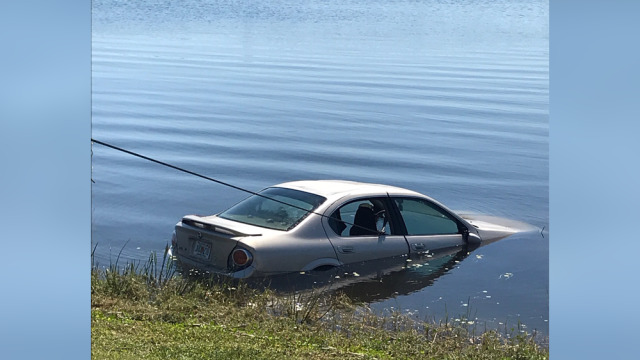 winter haven family rescued from sinking car