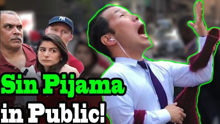 funny singing in public