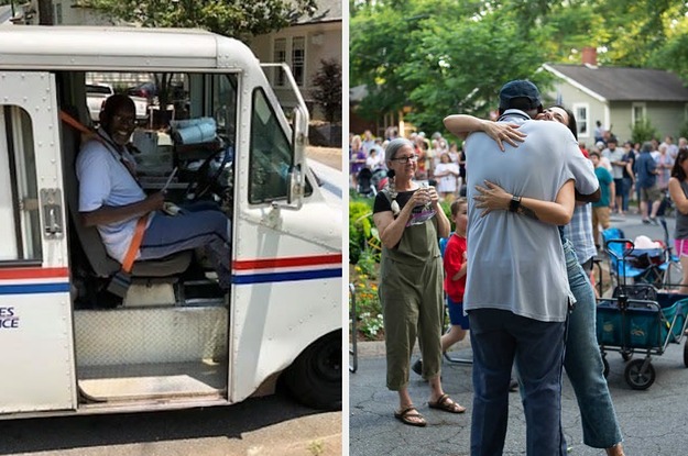 mail man retirement party