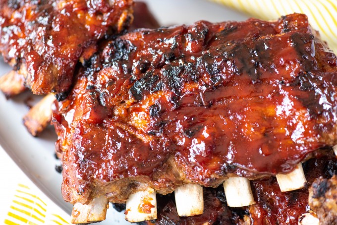 barbequed ribs