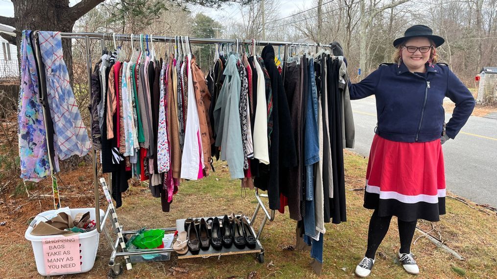 One Woman Has Opened Her Closet of Kindness To Those In Need