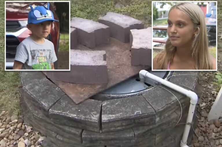 11 year old girl saves toddler who fell in well