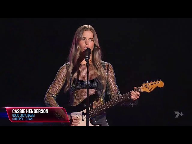 cassie henderson blows the judges away