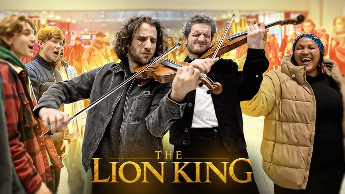 lion king flash mob