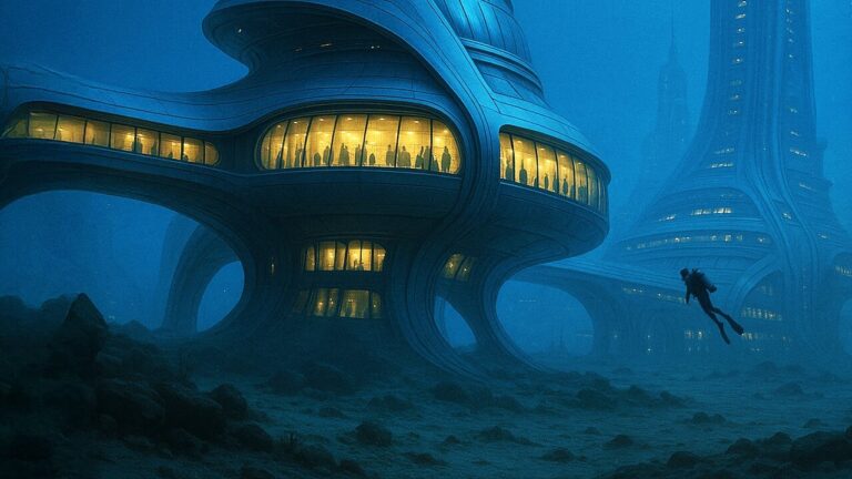 secret investor building under sea city