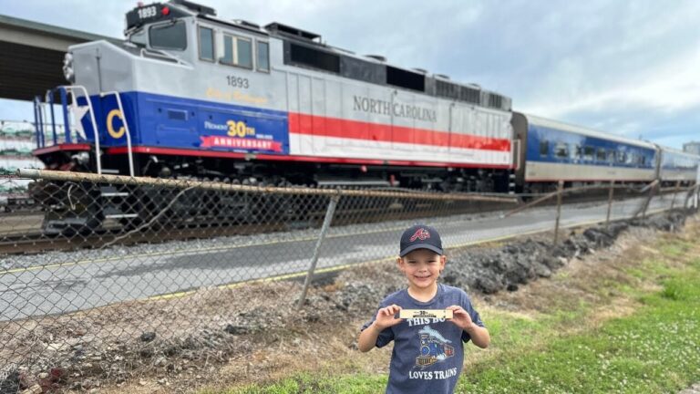 boy prevents train derailment