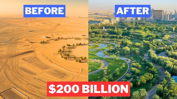 saudi arabia desert into paradise