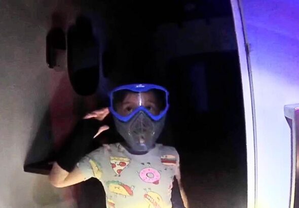 police responds to monster under bed